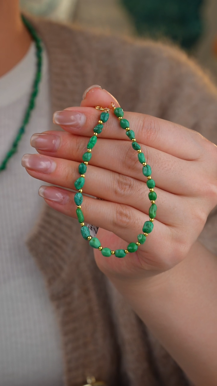 【闪购商品】绿松石手链未镶嵌11