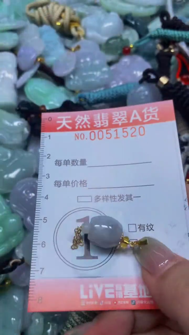 翡翠未镶嵌颈饰闪购0051520