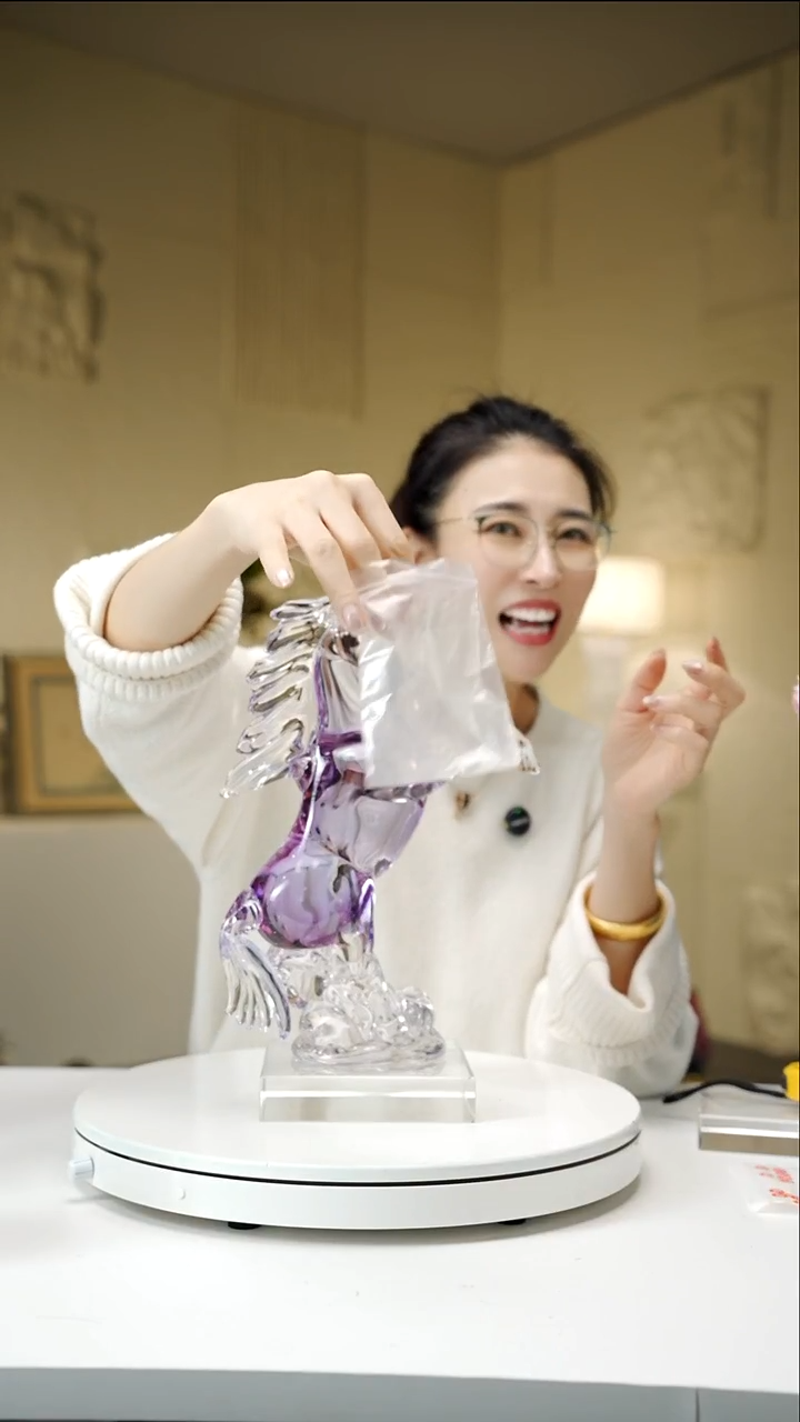 手工艺品琉璃金元宝小摆件