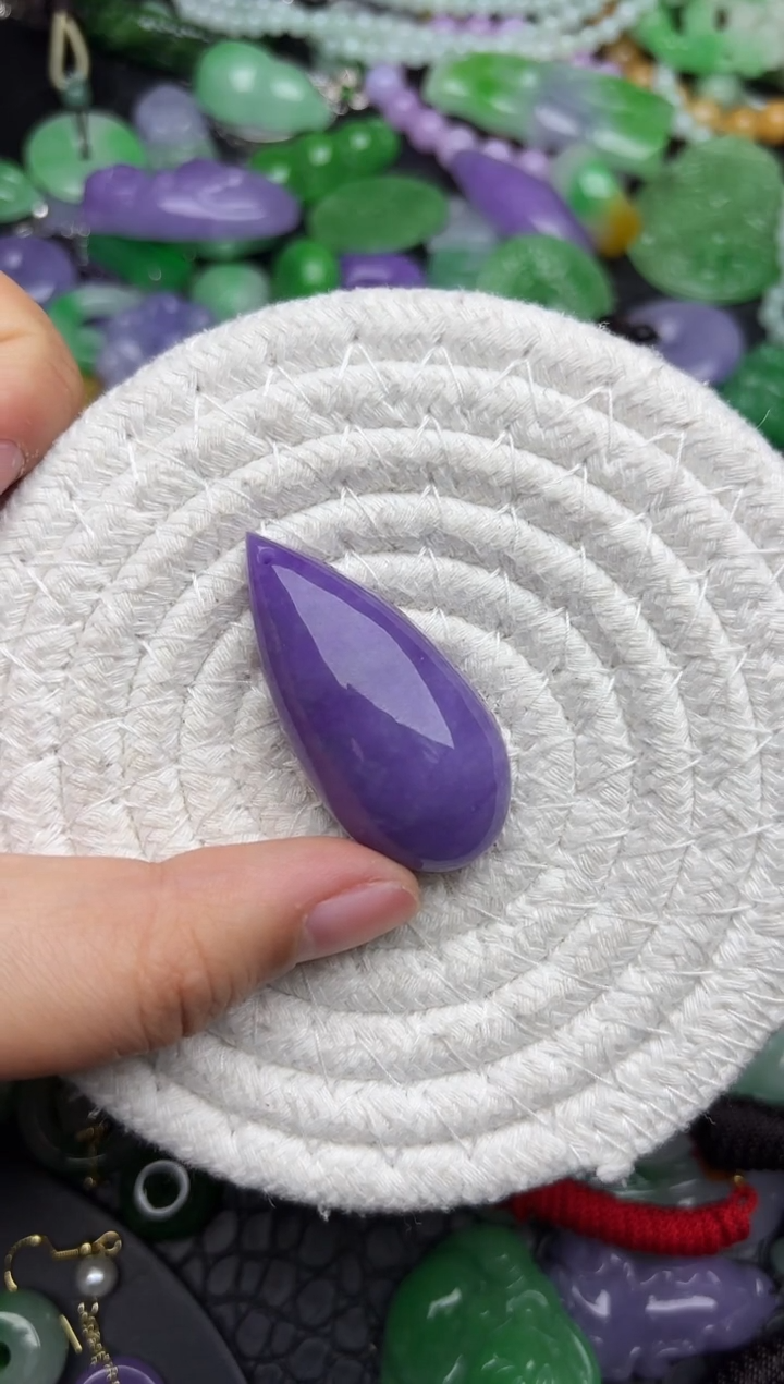 颈饰未镶嵌翡翠缅甸翡翠吊坠