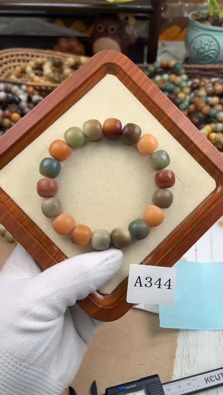 手串菩提根/象牙果a344 卡14 干磨海子
