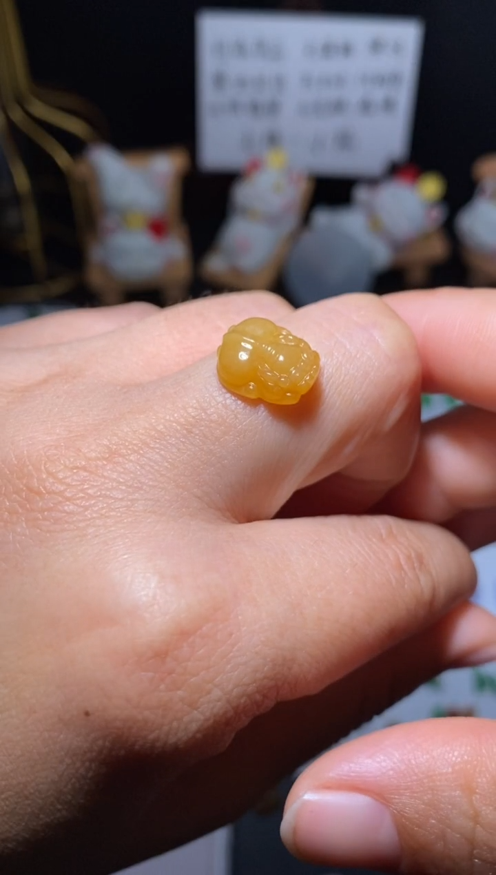 未镶嵌定制翡翠貔貅
