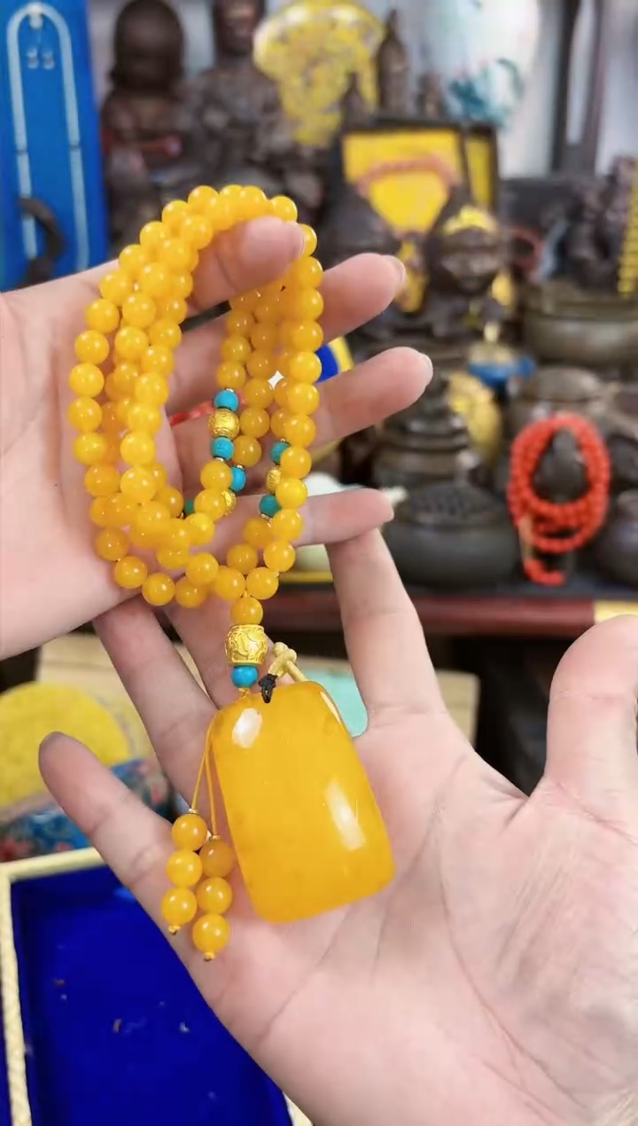 【闪购商品】蜜蜡手链未镶嵌【闪购商品闪购商品】一起