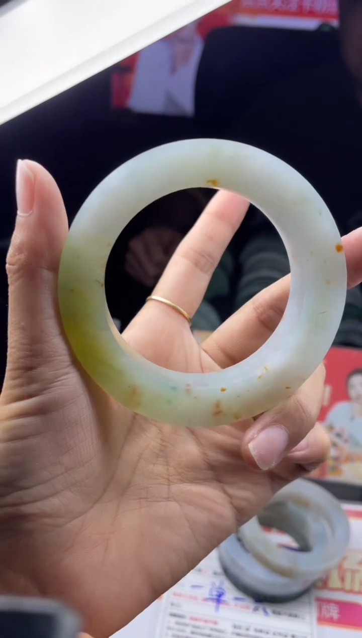 【闪购商品】定制翡翠手镯未镶嵌正圈CHC-DZS86