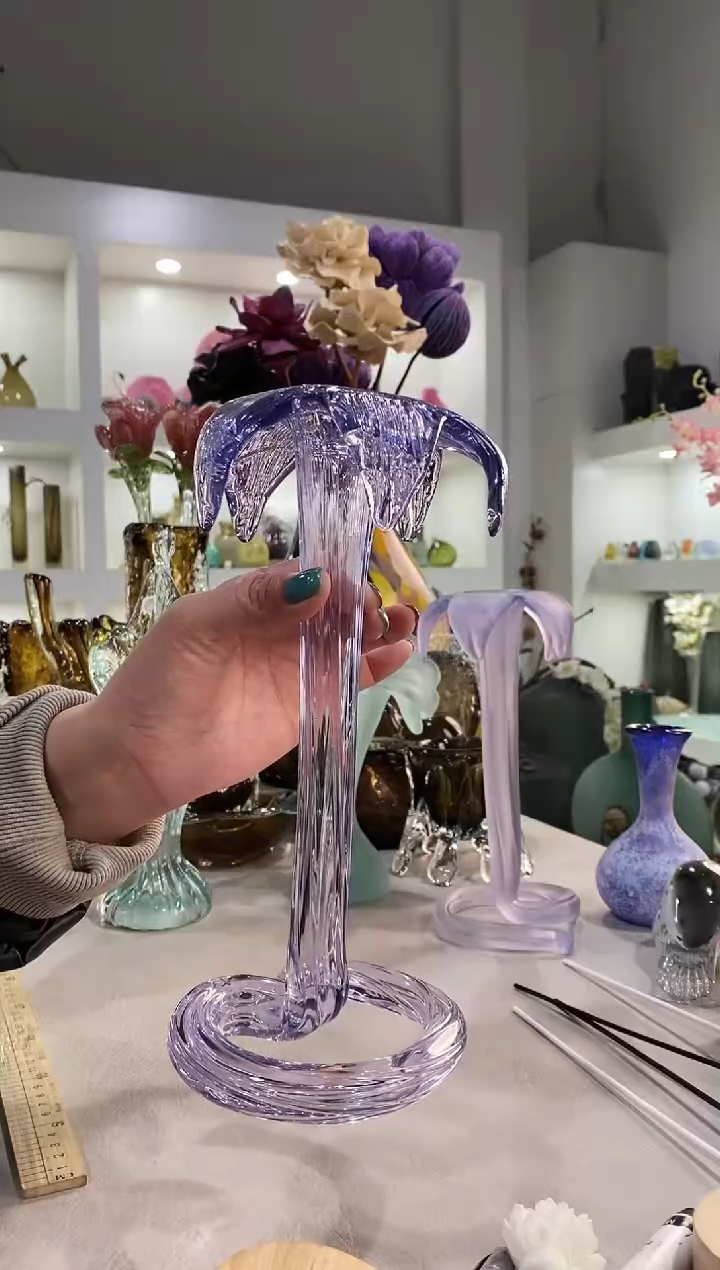慕忆家手作琉璃花瓶