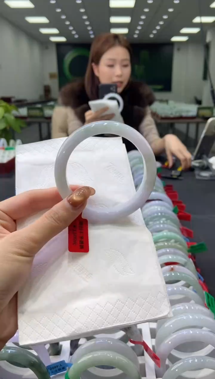 未镶嵌手镯翡翠0043578