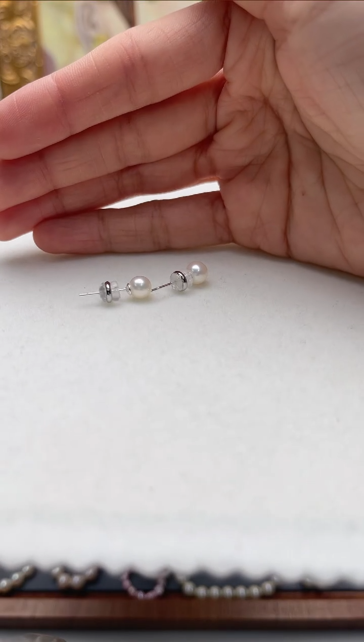 【闪购商品】海水珍珠耳饰合金ap6578