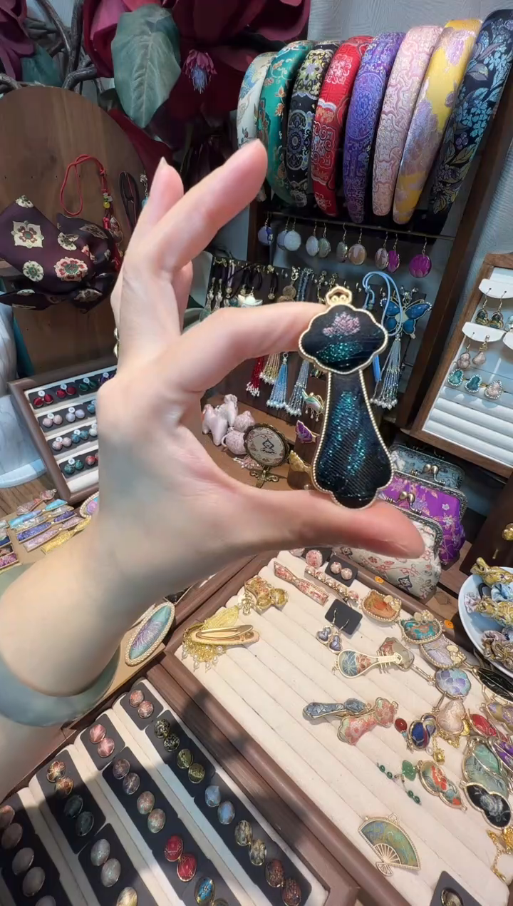 幸*吗【孤品车12.2】陆美瑛锦绣芳华如意鸭嘴夹