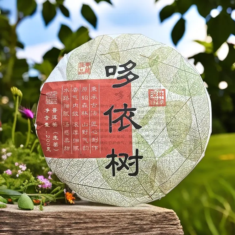 2022年 哆依树高杆 200g/饼 普洱生茶 （易武茶区）