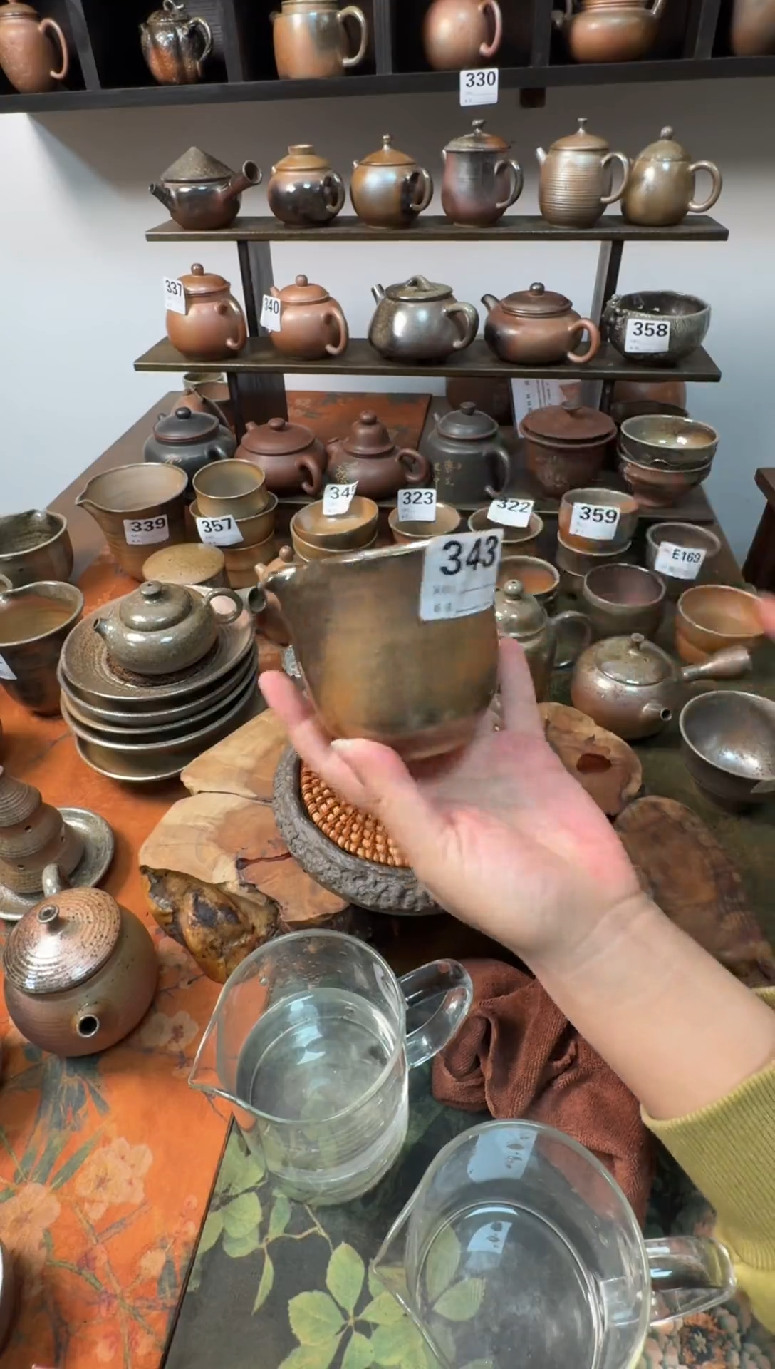 坭兴陶柴烧分茶器