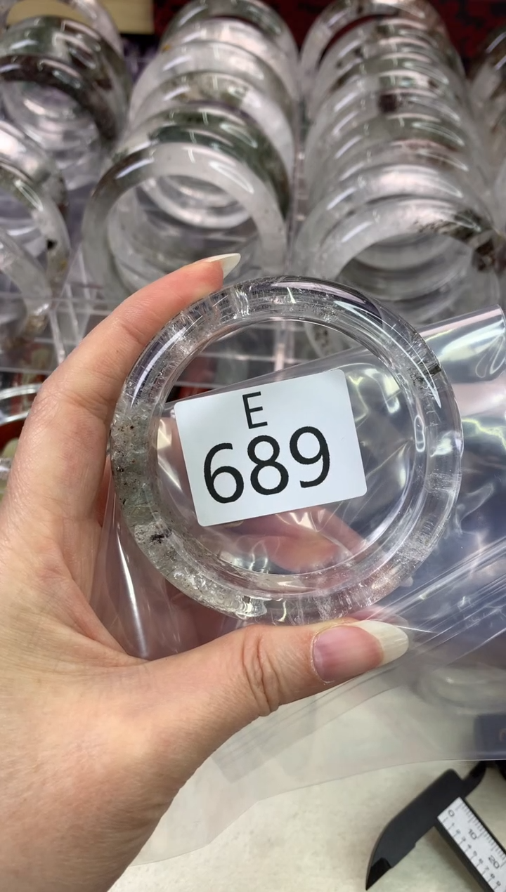 【闪购商品】水晶水晶手镯E未镶嵌689-58