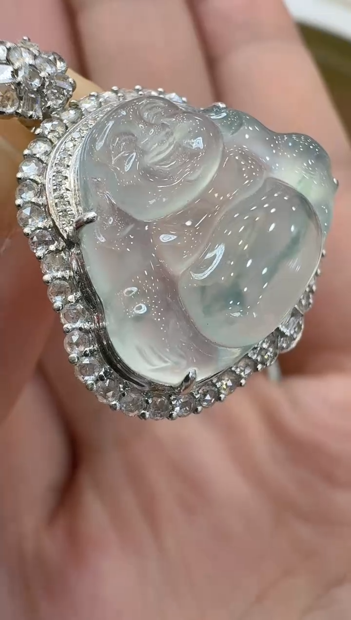 【闪购商品】翡翠吊坠(不含链)18K金镶嵌多样性团购发一件