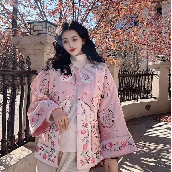 ｛禧隐.醉月外套｝国风新中式显瘦百搭冬季保暖拜年服女装裙子上衣