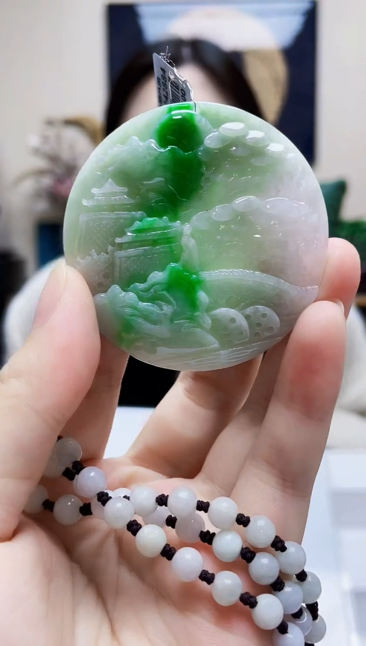 未镶嵌定制翡翠吊坠113