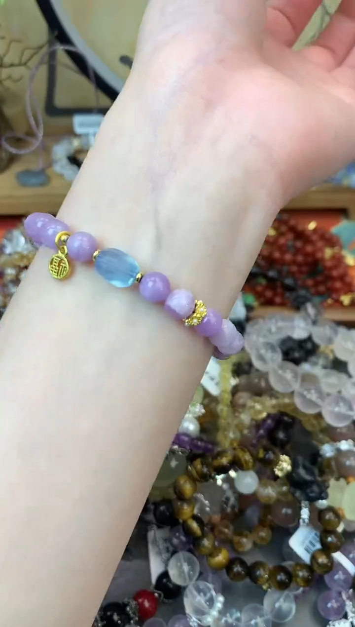 【闪购商品】锂辉石手串未镶嵌486