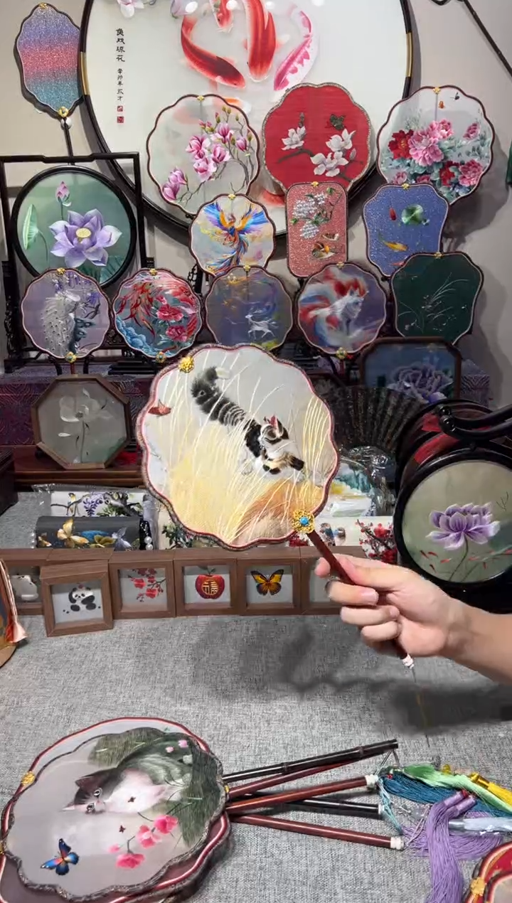 刺绣纯手工苏绣双面绣