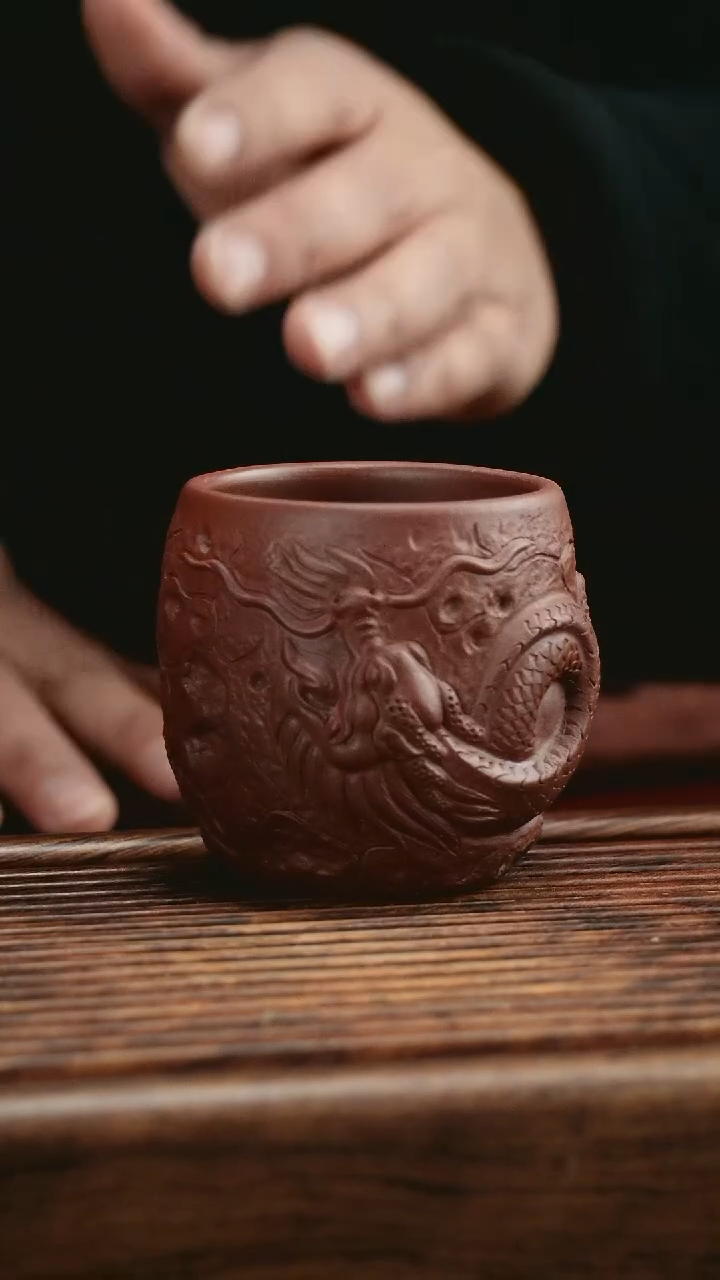 【闪购商品】紫砂茶杯宜兴紫砂杯022