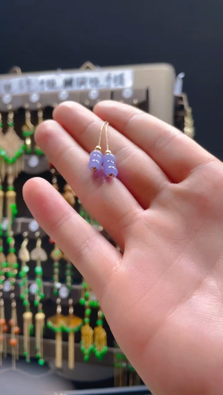 【闪购商品】翡翠合金耳饰012翡翠饰品