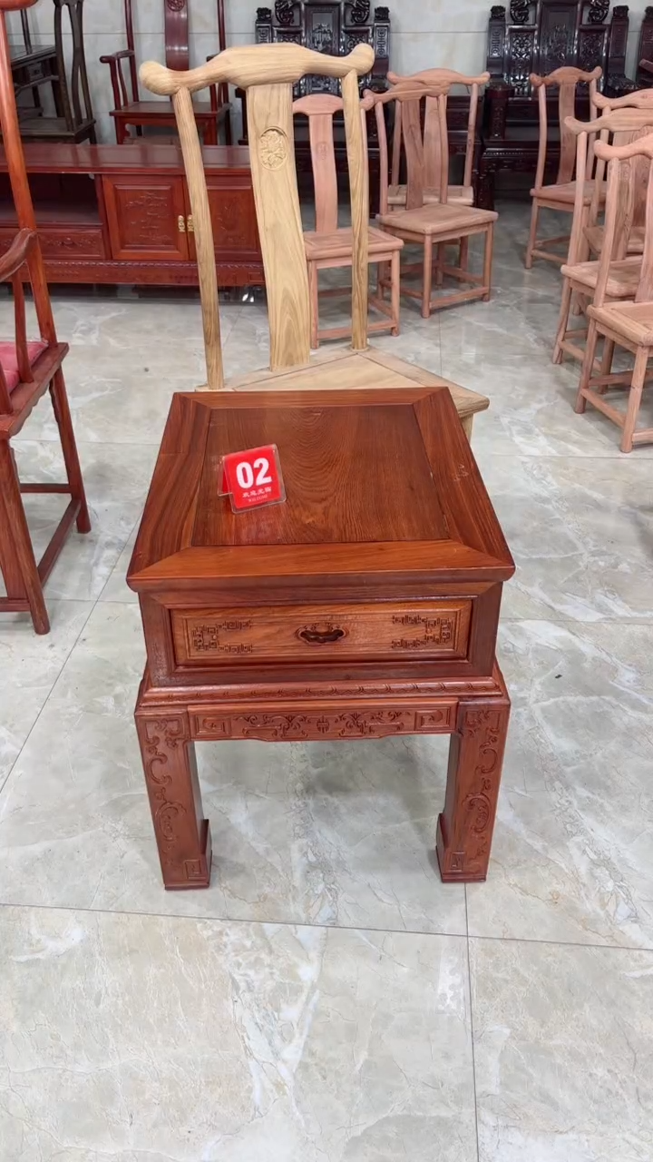 【闪购商品】花梨木类成套家具大果紫檀抽屉几
