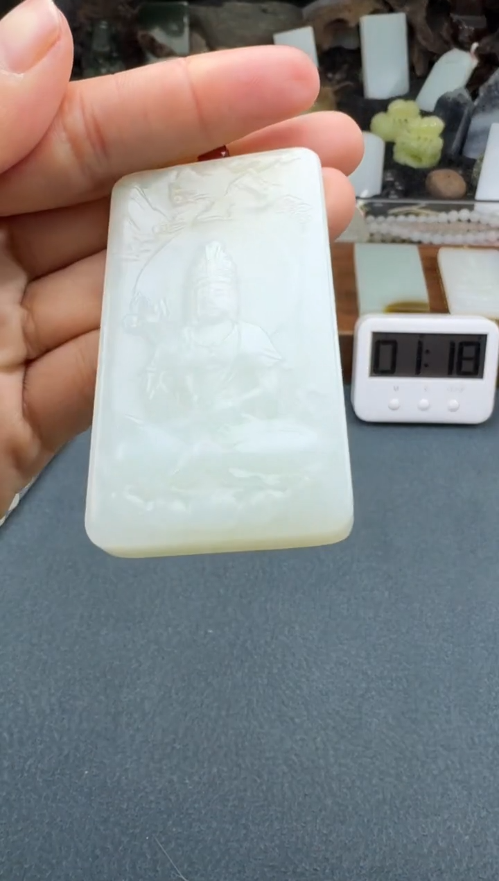 【闪购商品】和田玉颈饰未镶嵌开心