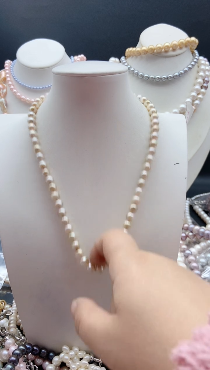 【闪购商品】淡水珍珠颈饰未镶嵌1
