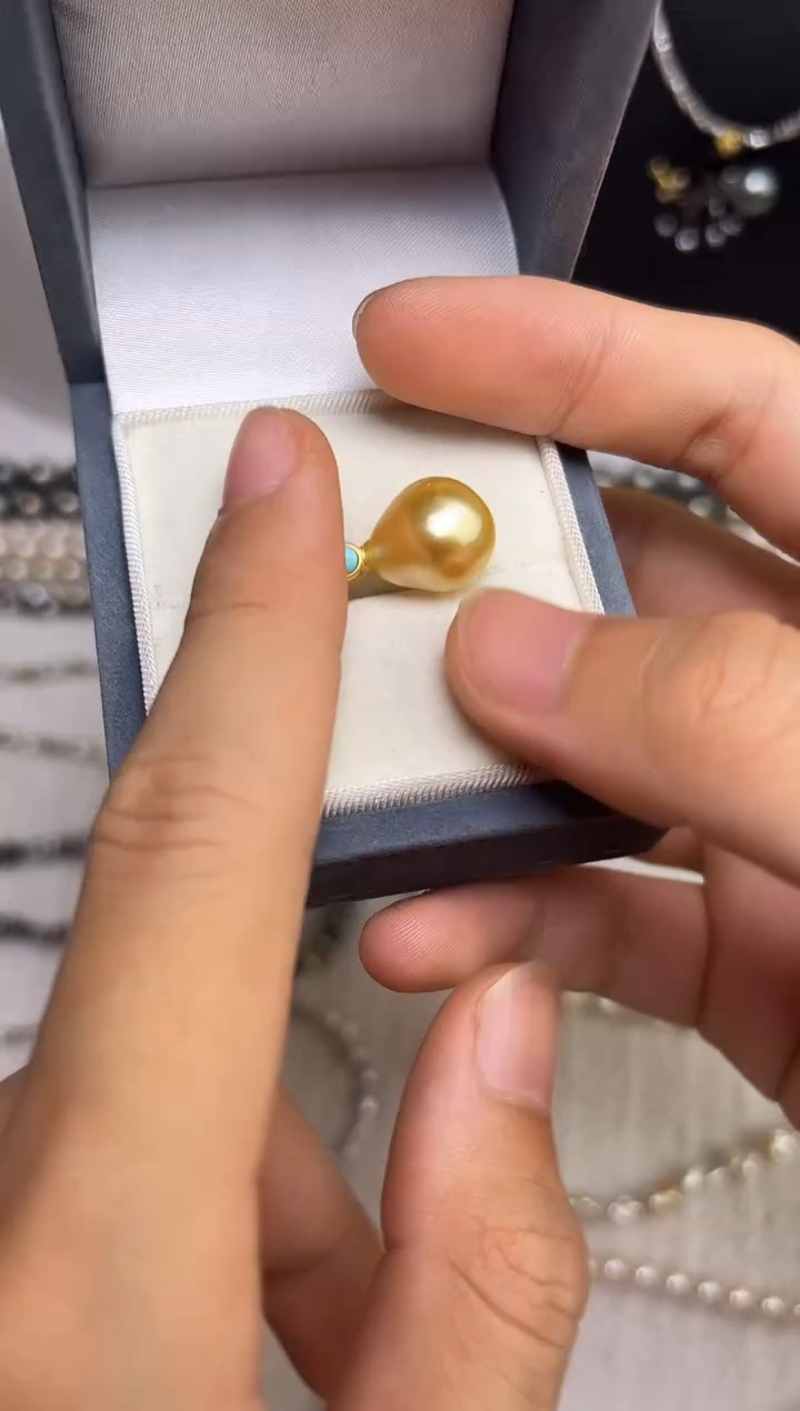 吊坠(不含链)未镶嵌海水珍珠珍珠