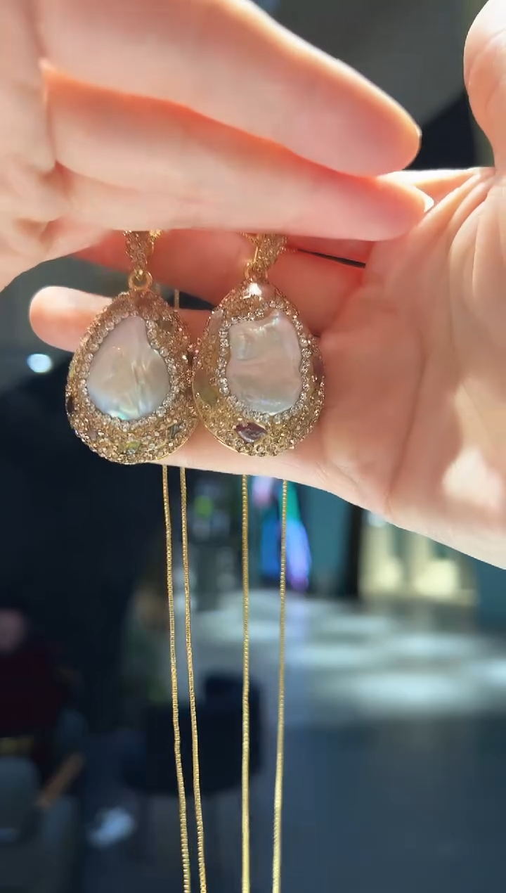 【闪购商品】淡水珍珠颈饰未镶嵌35】多样性发其一