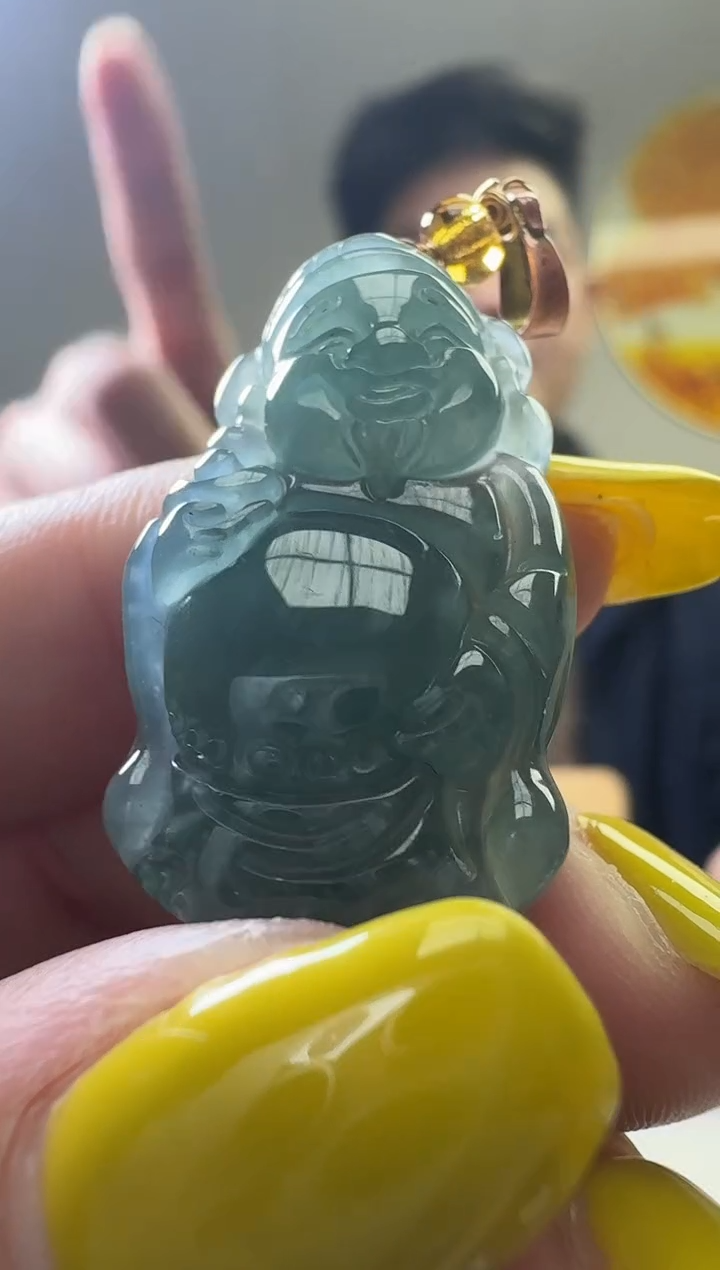 颈饰未镶嵌翡翠天然A货翡翠  多样性随机发其一       