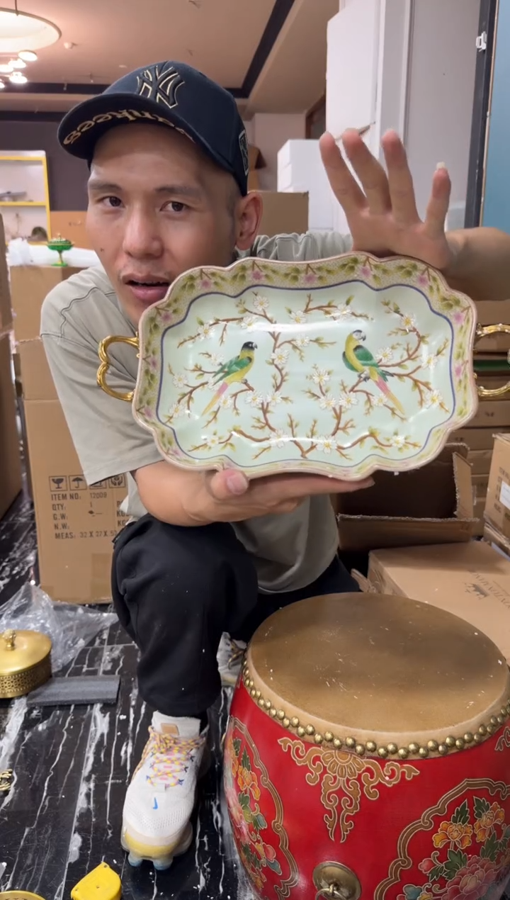 黄铜黛姿家居装饰品摆件  