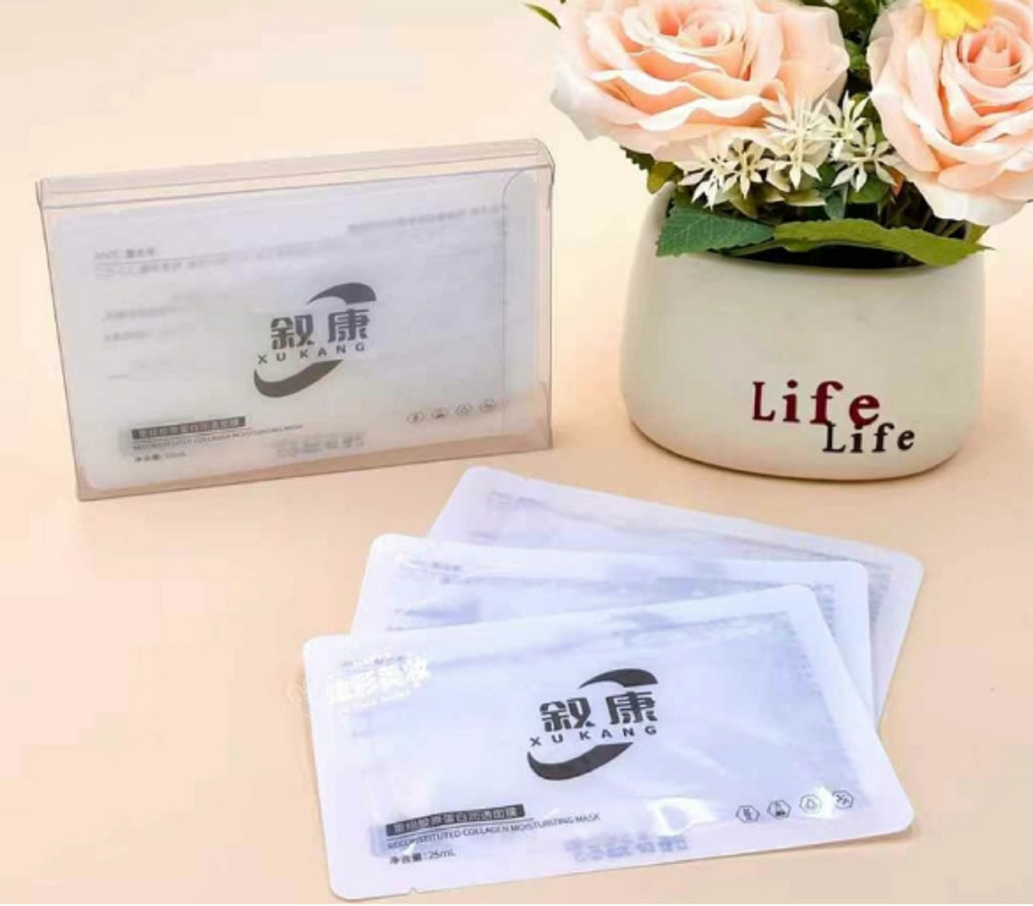 叙康重组胶原蛋白润透面膜（发3盒）