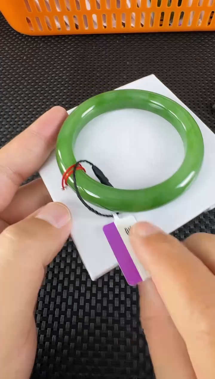 【闪购商品】和田玉（碧玉）手镯未镶嵌约56.5MM