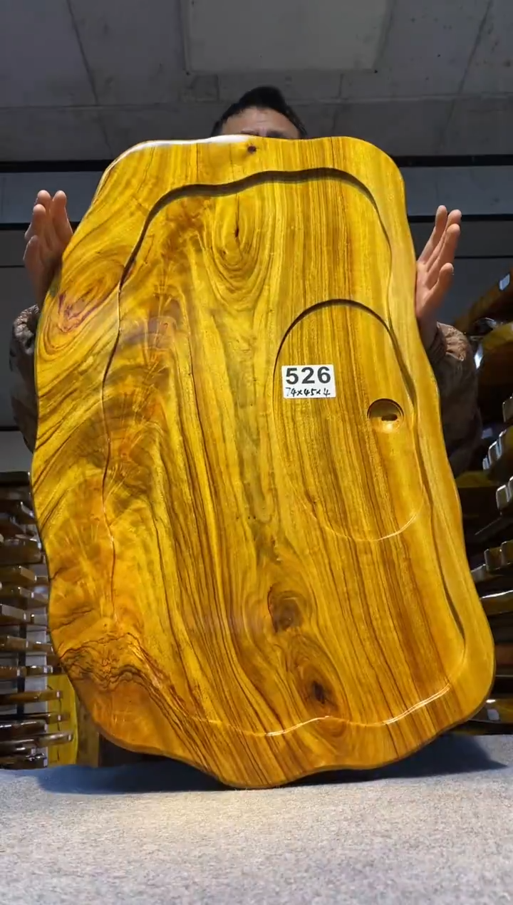 实木茶盘 一物一拍（不含配件）