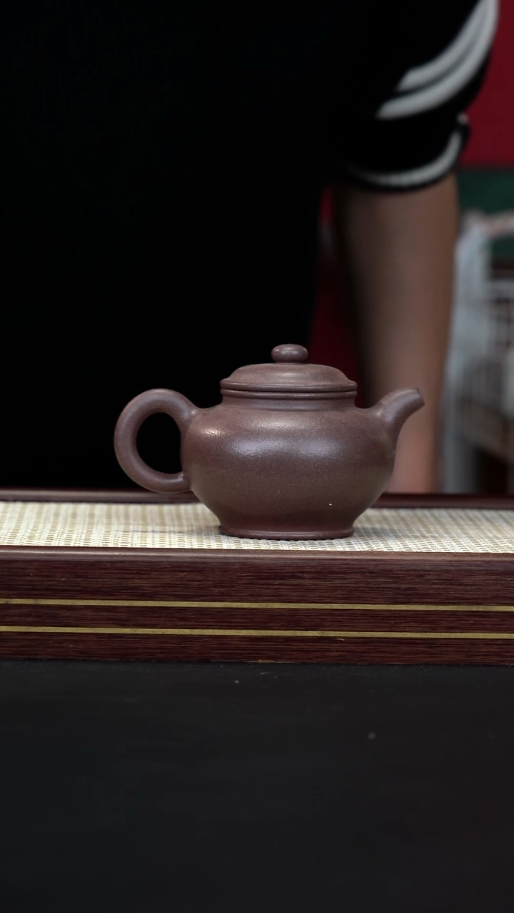 茶壶紫砂JF粗砂桃花泥 掇只