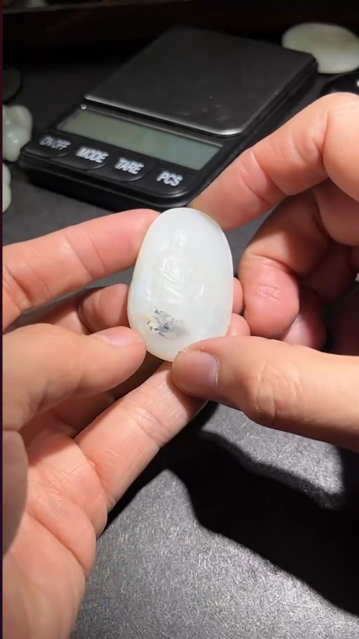 颈饰未镶嵌和田玉pz1128-79吊坠