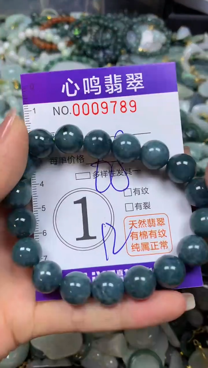 翡翠未镶嵌颈饰闪购009789