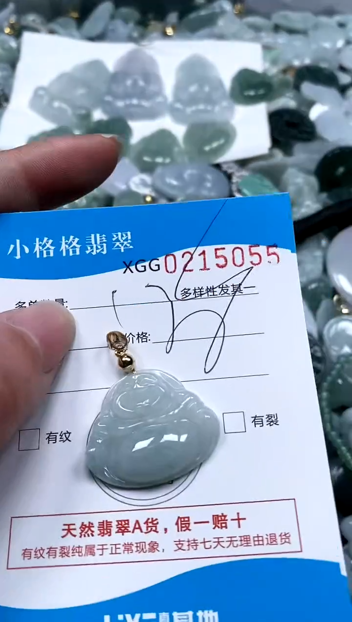 【闪购商品】翡翠颈饰未镶嵌闪购商品0215055