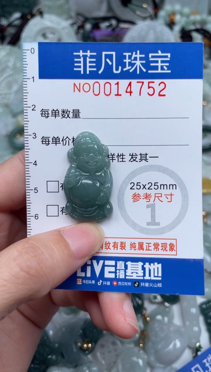 颈饰未镶嵌翡翠14752