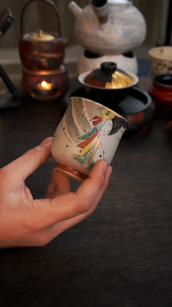 【闪购商品】其他手绘杯343小康茶器