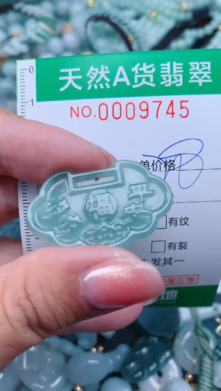 【闪购商品】翡翠颈饰未镶嵌.0009745