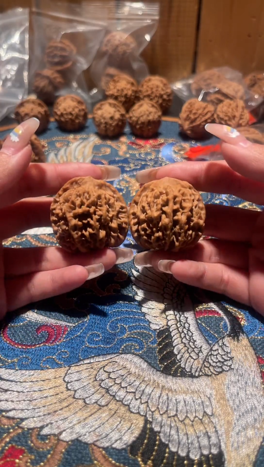 把件文玩核桃820 秦闷38