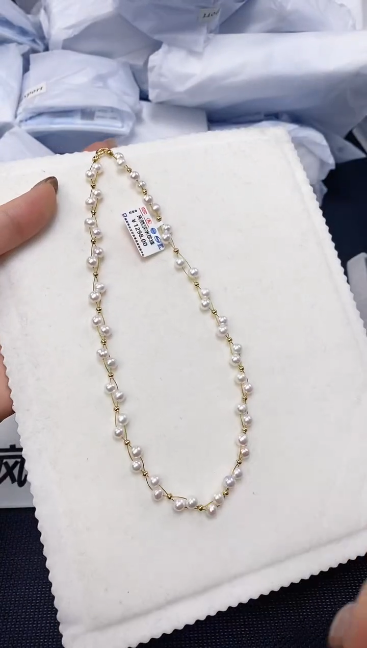 未镶嵌耳饰淡水珍珠XL1047