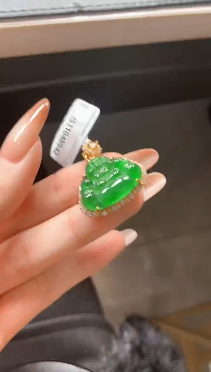 银S925镶嵌戒指翡翠51511
