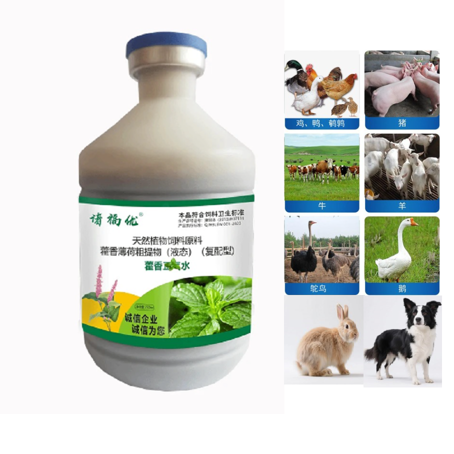 诸福优-藿香正气水藿香薄荷粗提物畜禽通用