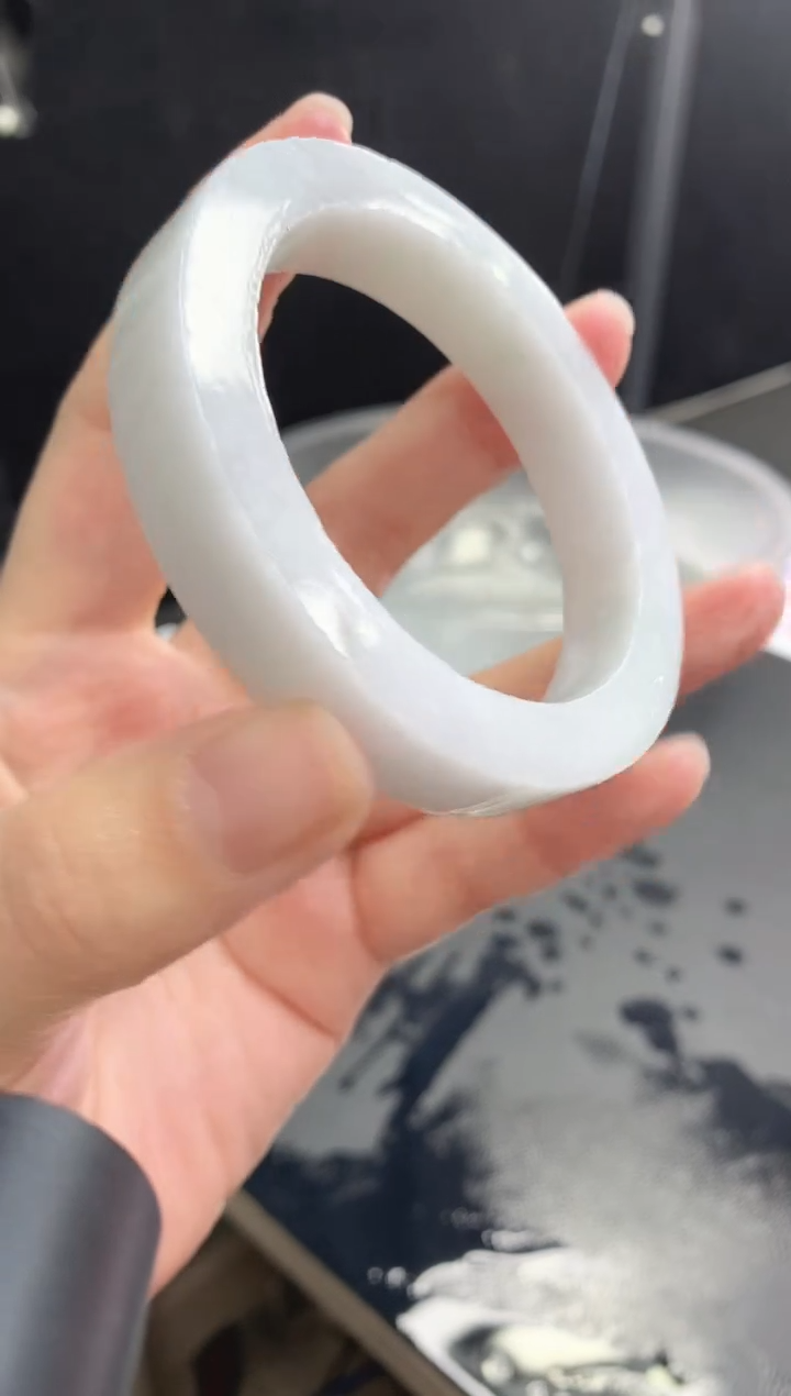 【闪购商品】定制翡翠手镯未镶嵌20 58-62正