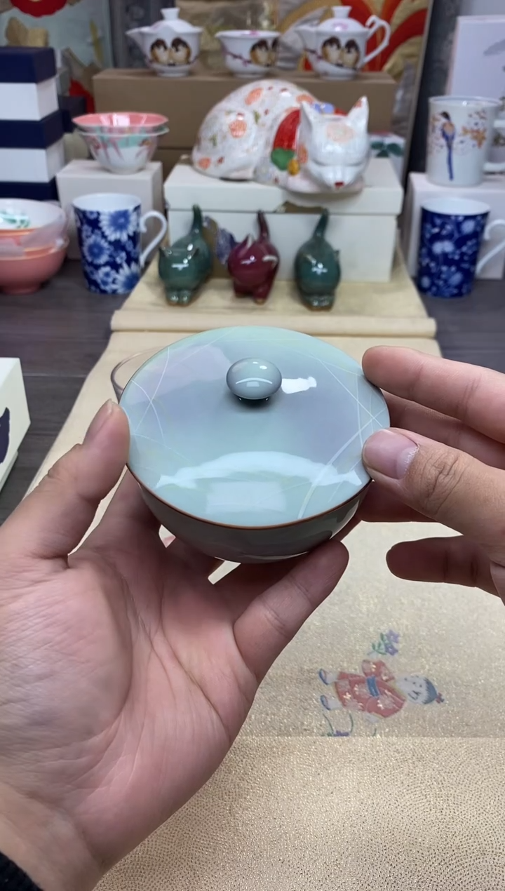 【闪购商品】茶具耐高温全品全新 （ 青盖杯）