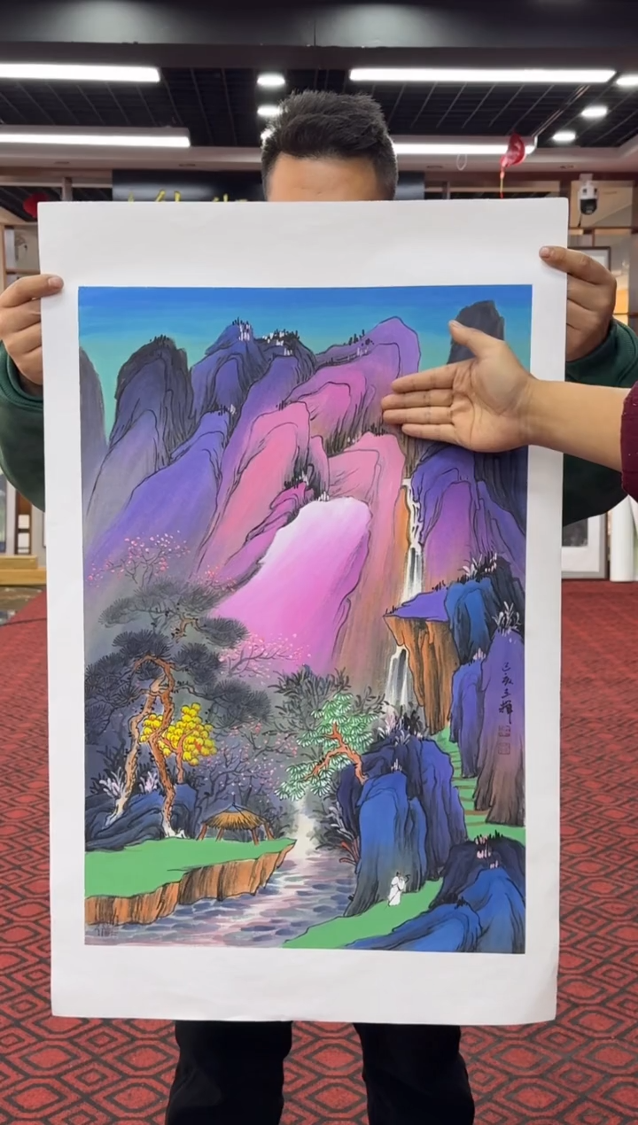 【闪购商品】国画国画绘画山水花鸟