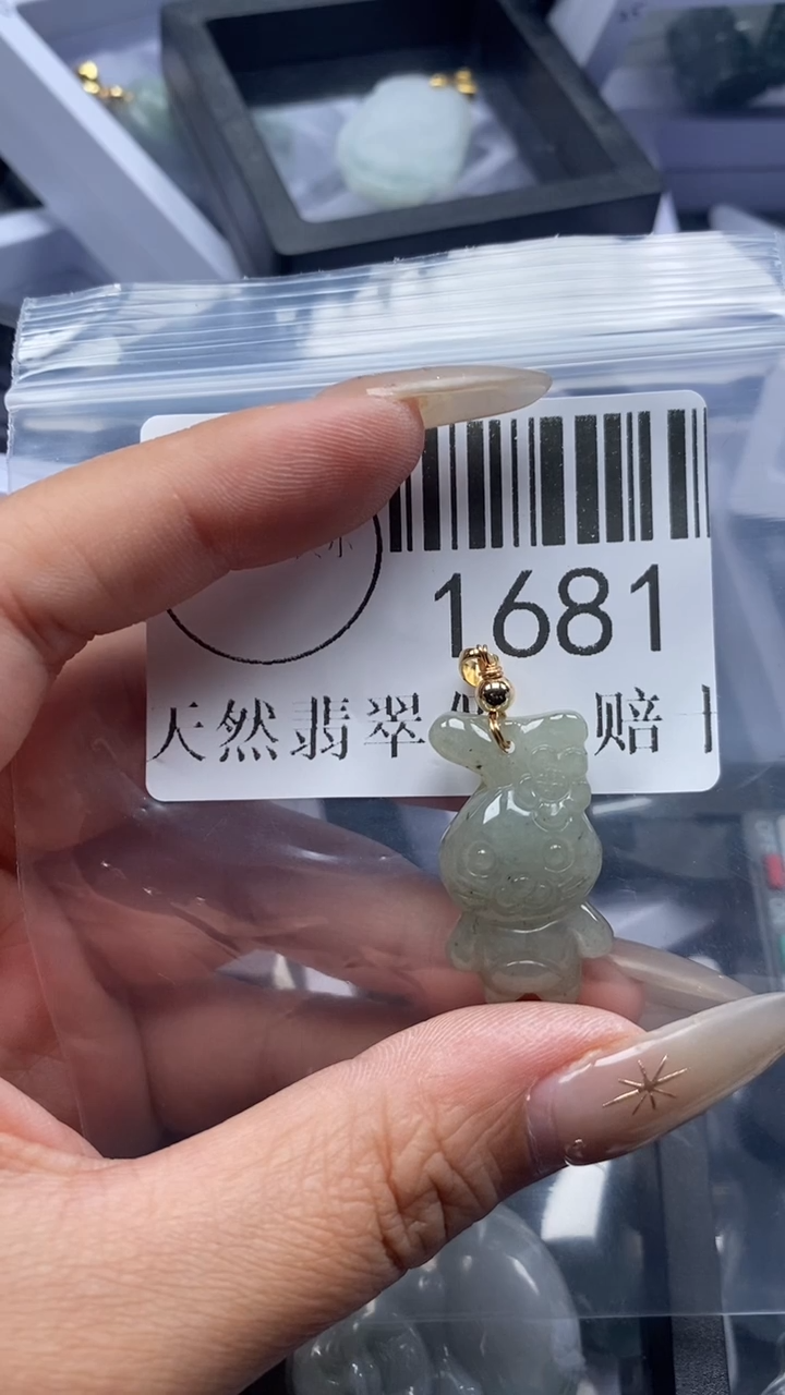 颈饰未镶嵌翡翠1681