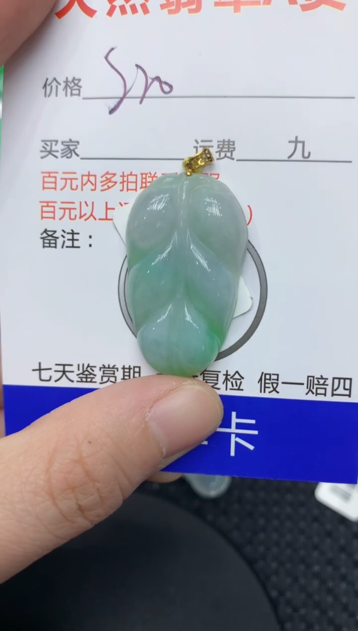 【闪购商品】翡翠颈饰18K金镶嵌11111111111