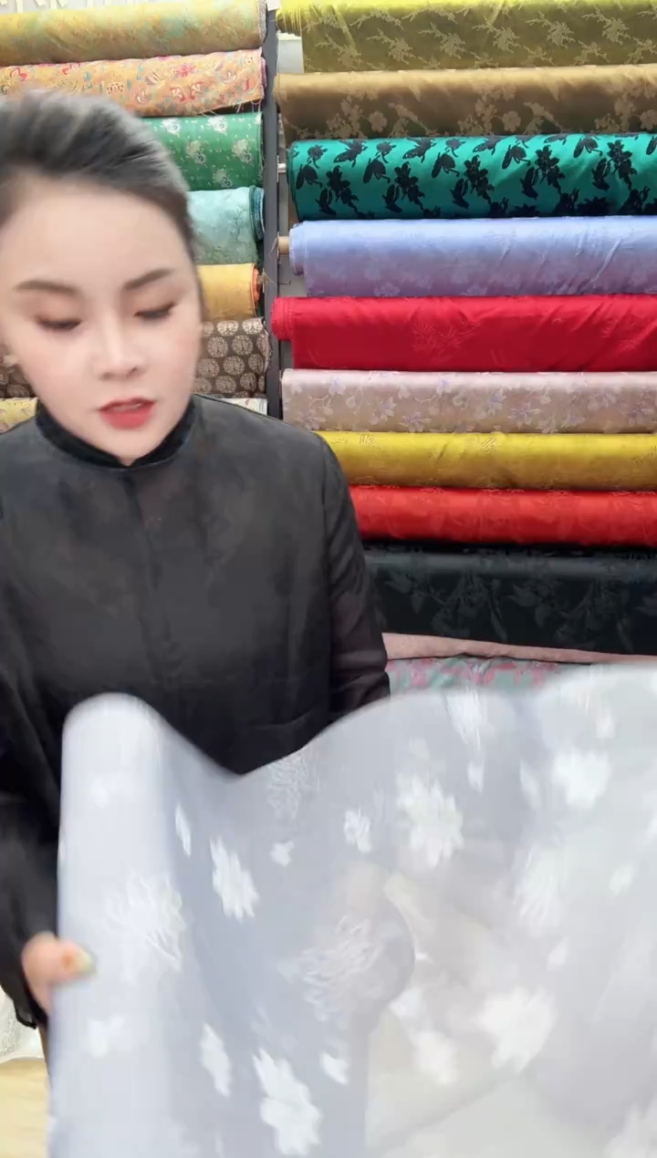 56号蓝色花欧根5米