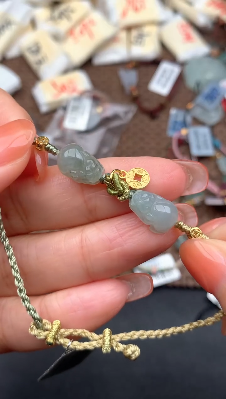 银S925镶嵌挂件翡翠1